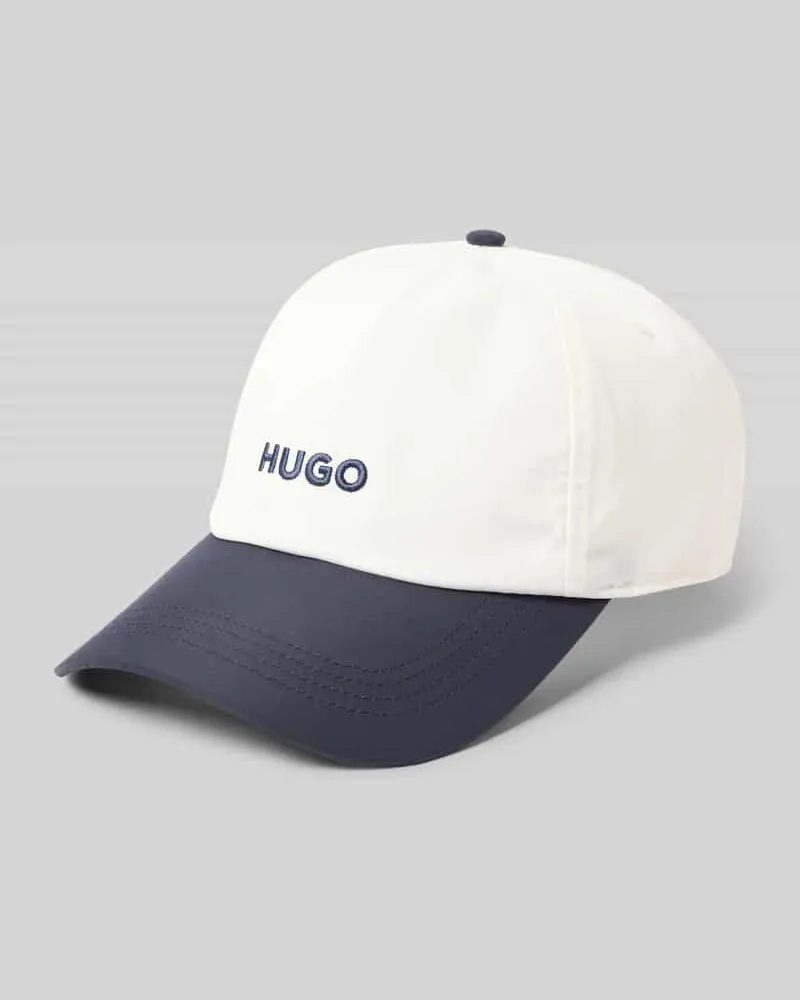 HUGO BOSS Cap mit Label-Stitching Modell 'JAKE-OX-N Offwhite