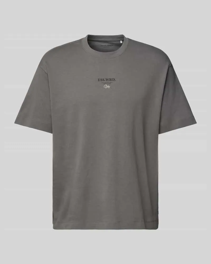Jack & Jones Relaxed Fit T-shirt mit Rundhalsausschnitt Modell 'EURBAN 