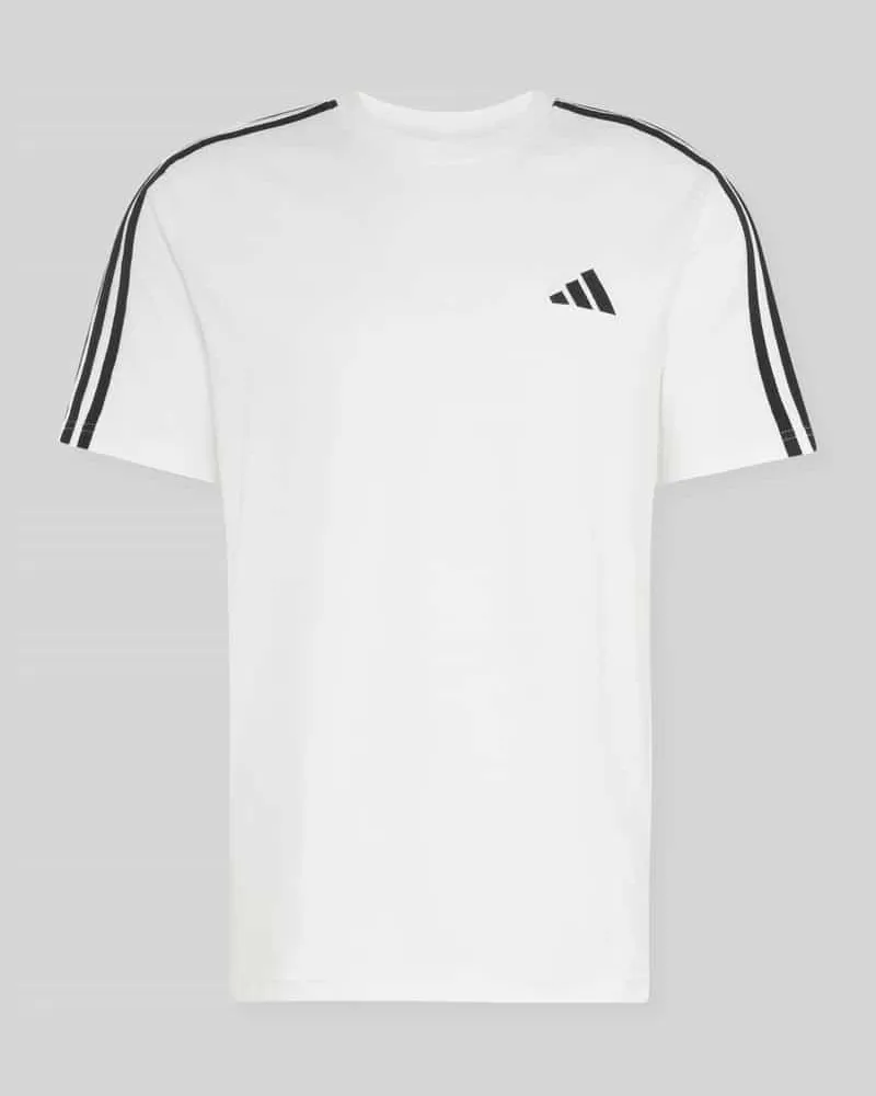 adidas Regular Fit T-Shirt aus reiner Baumwolle Modell 'M 3S SJ LC T Weiss