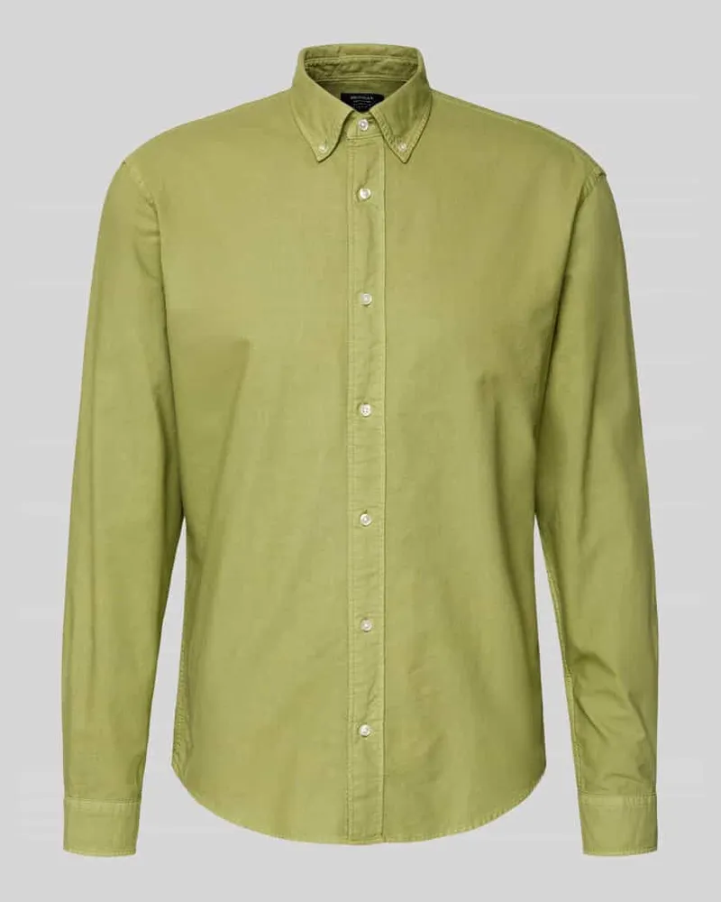 McNeal Freizeithemd mit Knopfleiste Schilf