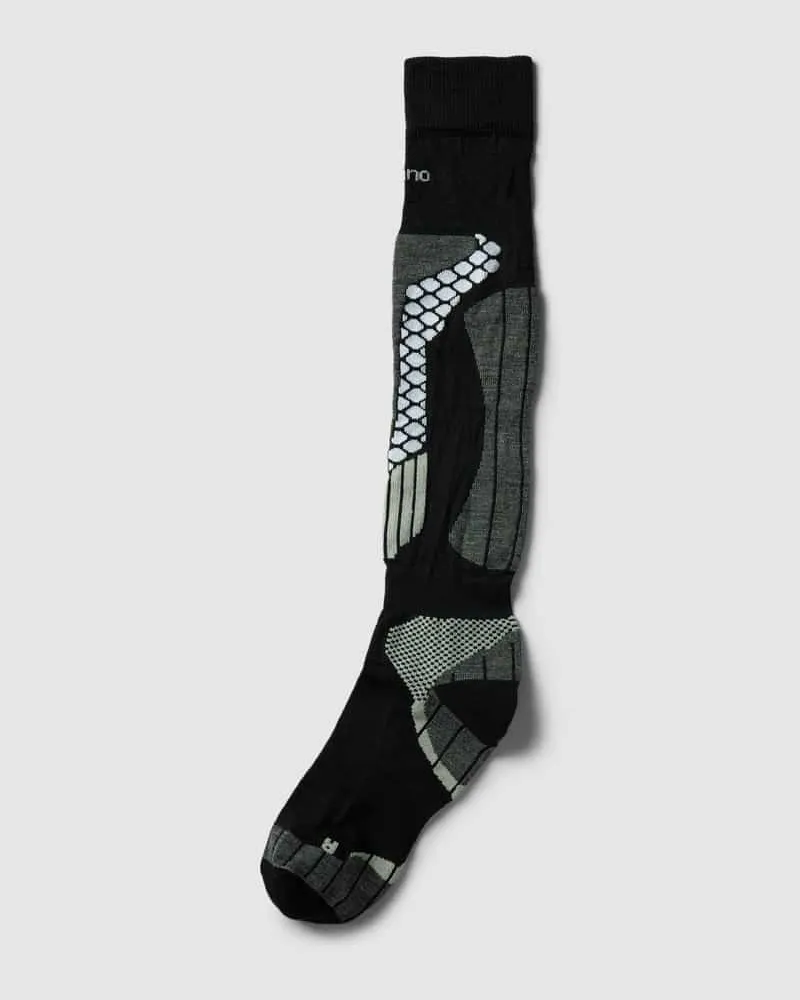 Camano Socken mit Label-Detail Modell 'Merino 