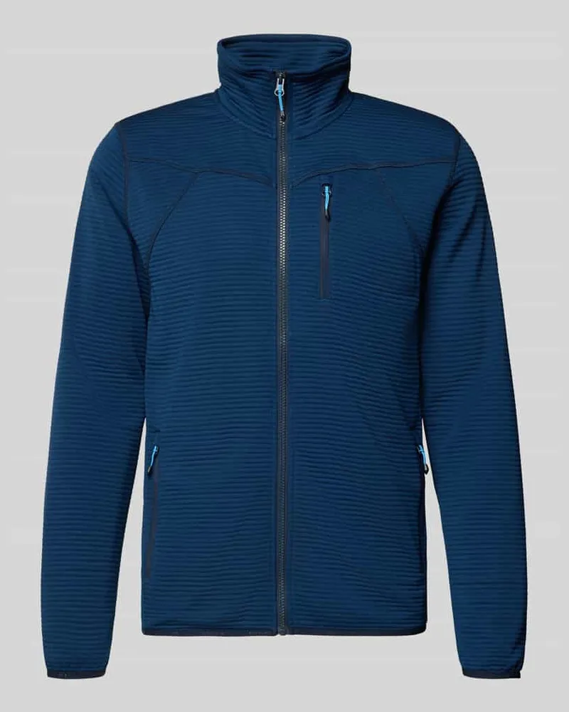Icepeak Regular Fit Fleecejacke mit Stehkragen Modell 'Berthold Marine