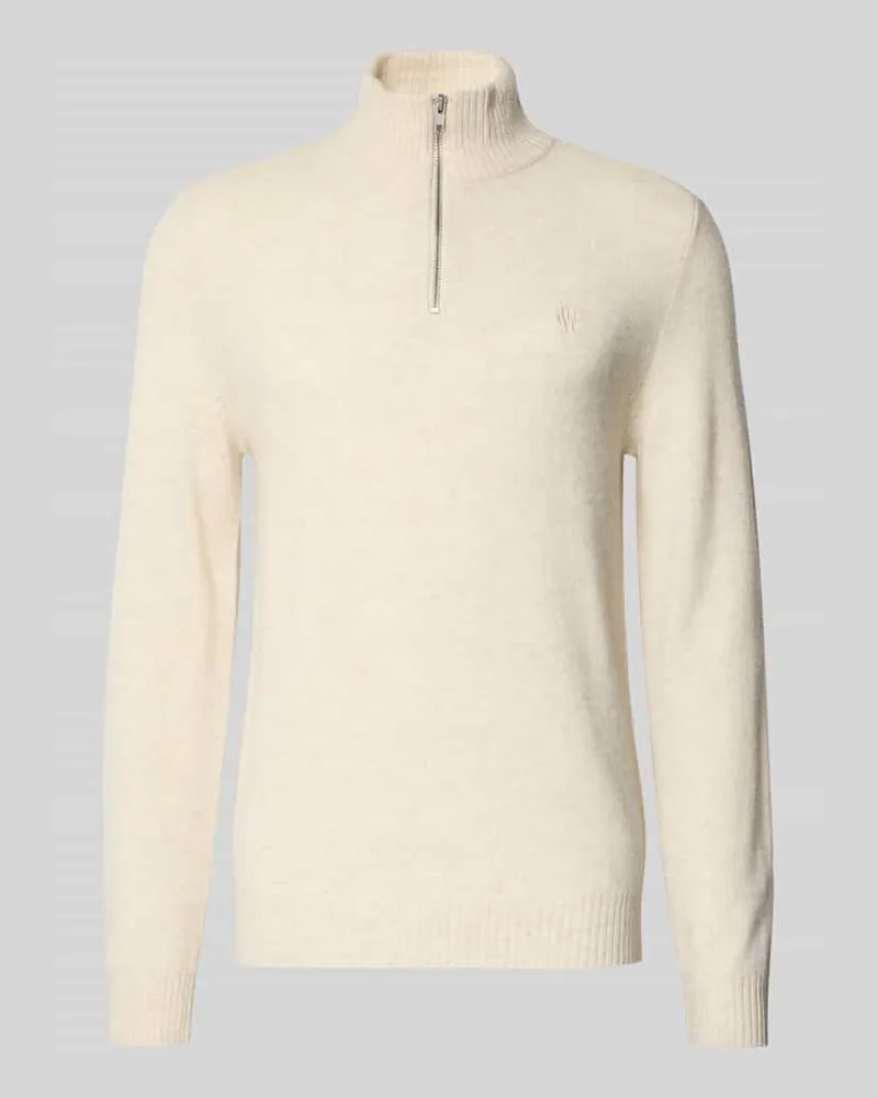 McNeal Strickpullover mit Troyer-Kragen 