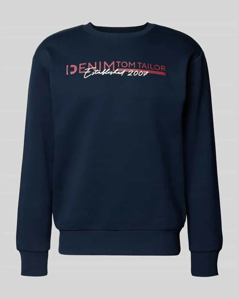 Tom Tailor Regular Fit Sweatshirt aus Baumwoll-Mix 