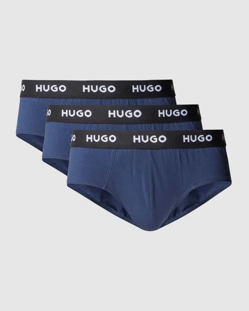 HUGO BOSS Slip mit Label-Schriftzug im 3er-Pack 
