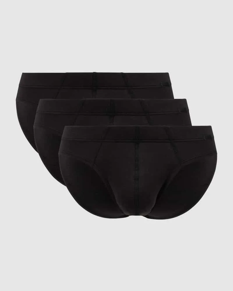 Jockey Slip mit Stretch-Anteil im 3er-Pack Black