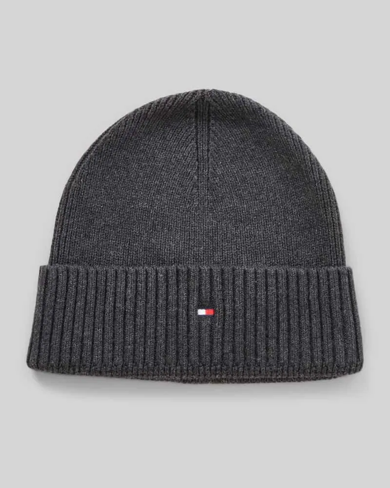 Tommy Hilfiger Mütze aus Baumwoll-Kaschmir-Mix 