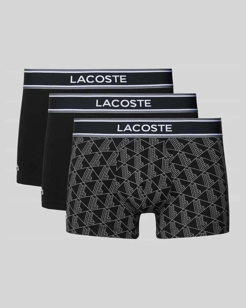 Lacoste Regular Fit Trunks aus Baumwoll-Mix 