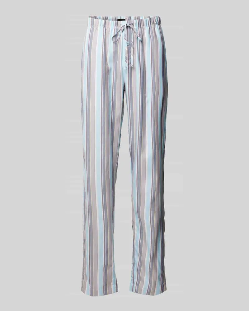 Hanro Pyjama-Hose mit Streifenmuster Modell 'Night & Day 