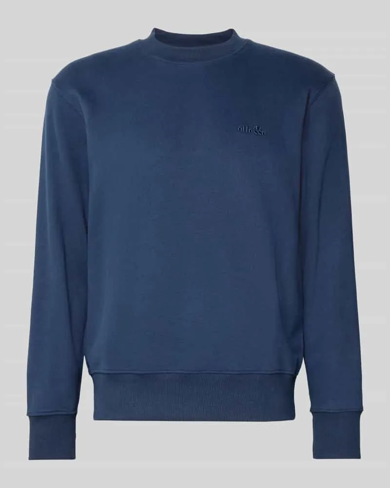 Ellesse Sweatshirt mit Rundhalsausschnitt Modell 'CORCOLLE Dunkelblau