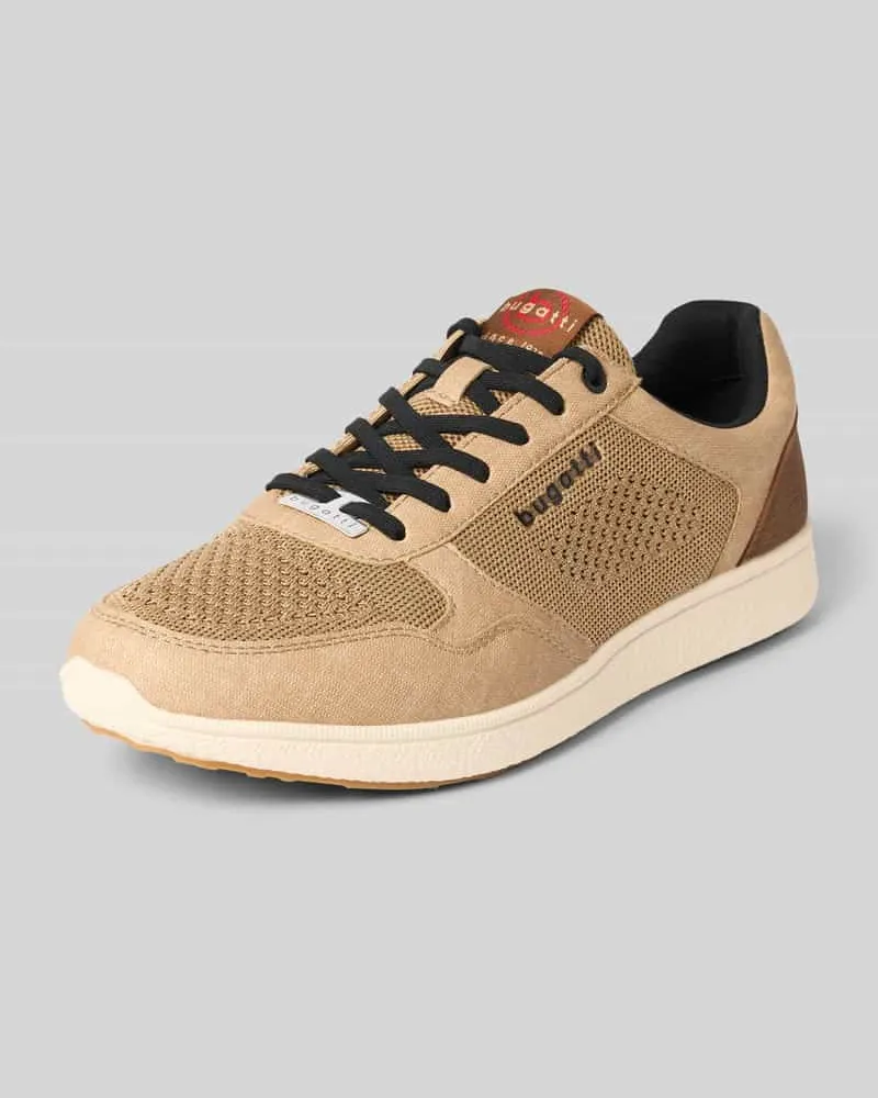 Bugatti Sneaker mit Logo-Detail Modell 'Victory Beige