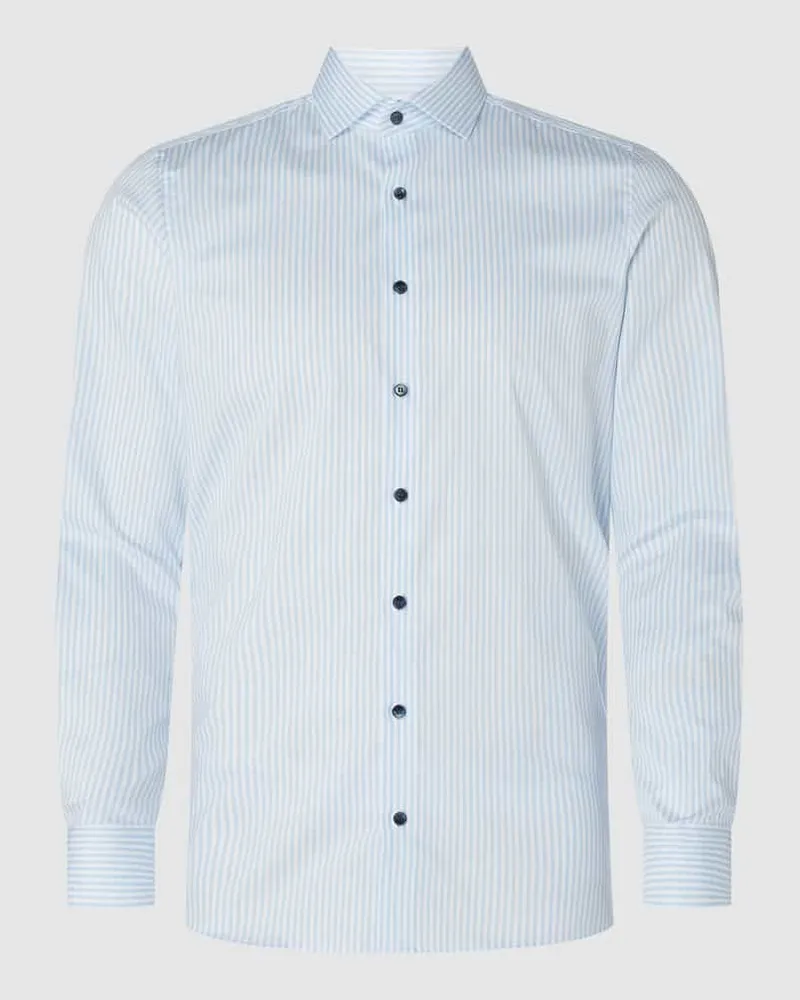 Olymp Slim Fit Businesshemd aus Twillgewebe 