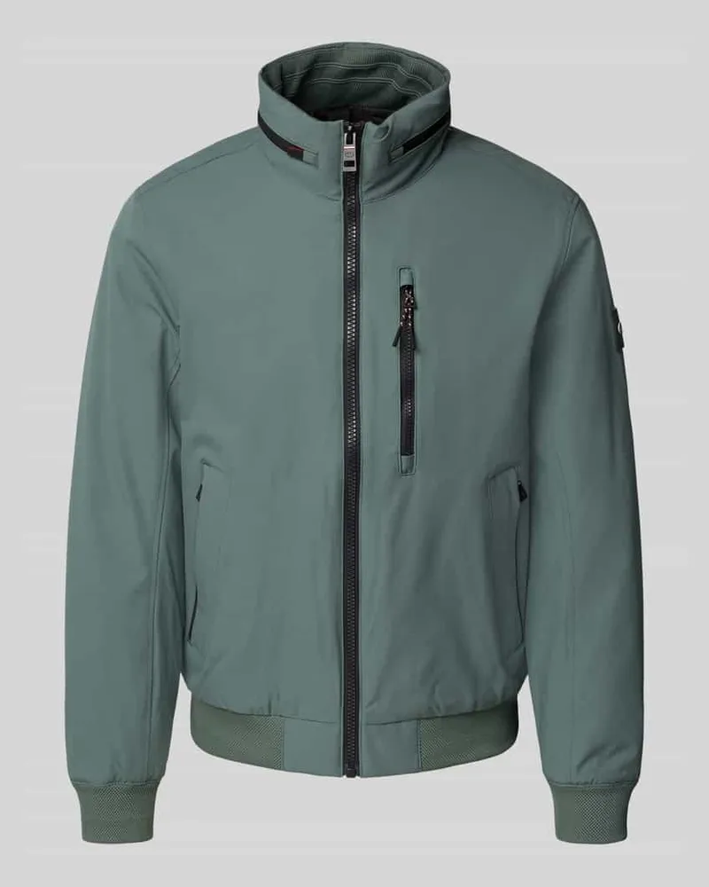 Tom Tailor Regular Fit Blouson mit Reißverschlusstaschen 