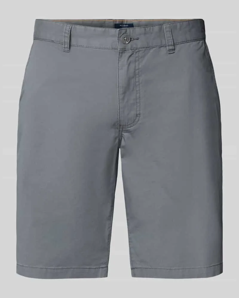 McNeal Slim Fit Bermudas mit Eingrifftaschen 