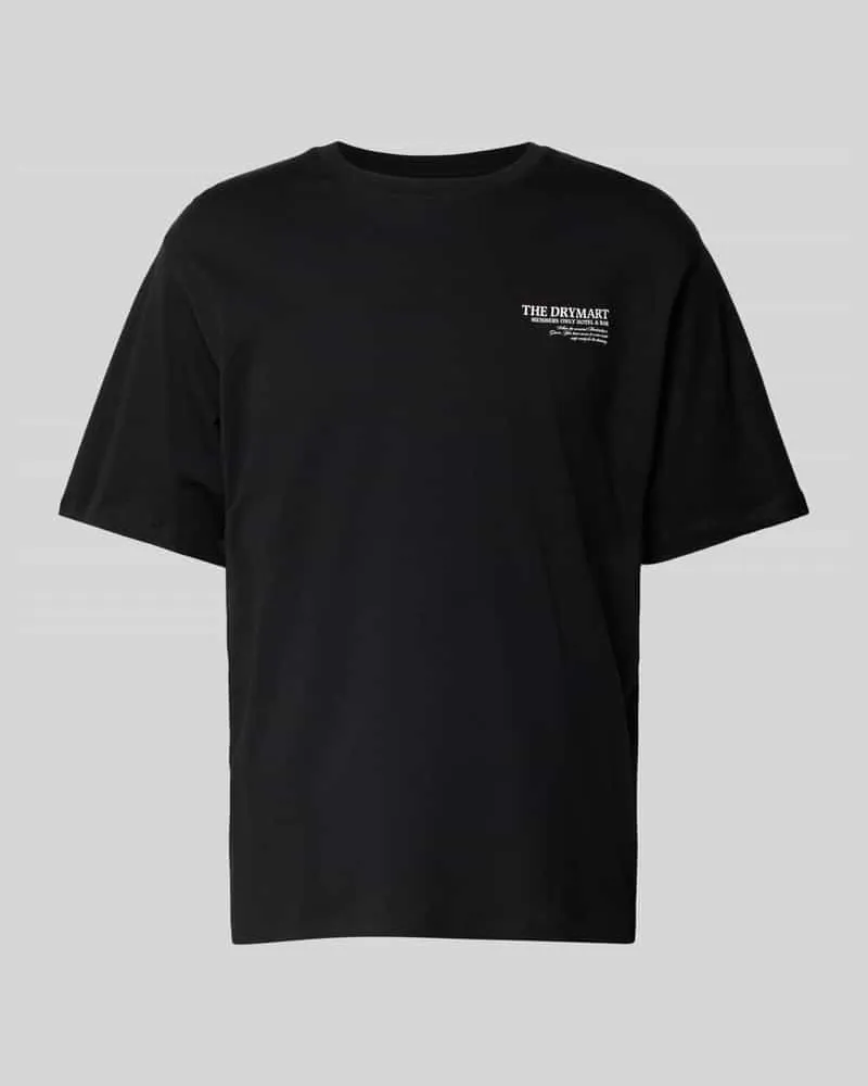 Jack & Jones T-Shirt mit Label-Print Modell 'MARINA Black
