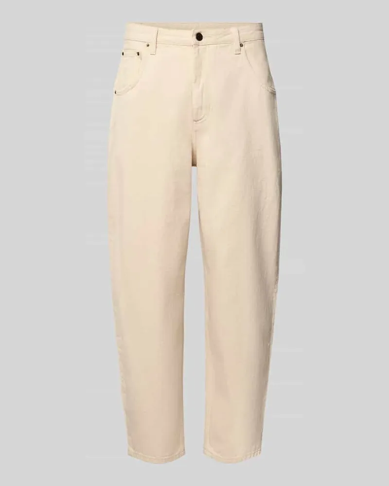 American Vintage Barrel Fit Jeans Modell 'SNOPDOG Ecru