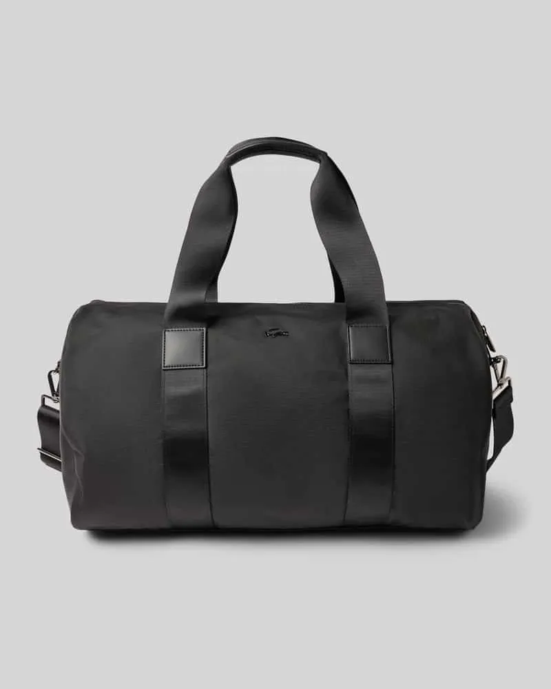 Lacoste Weekender mit Logo-Applikation aus Metall Modell 'NEOCROC 