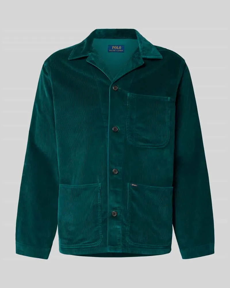 Ralph Lauren Hemdjacke mit Reverskragen 