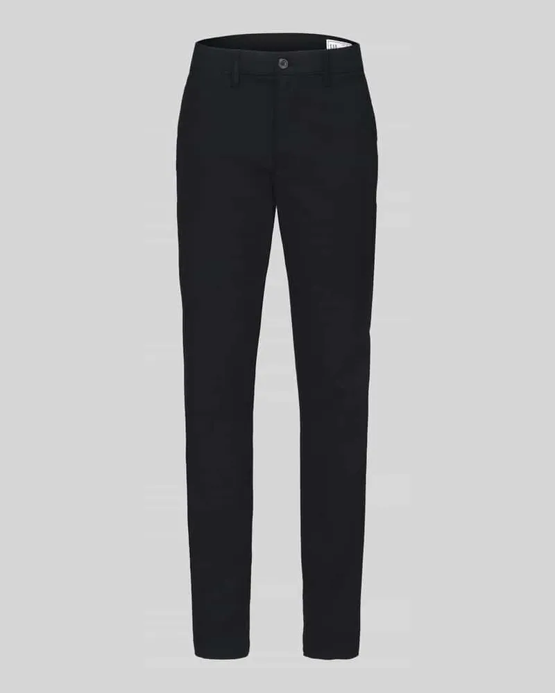 GAP Regular Fit Chino mit seitlichen Eingrifftaschen Black