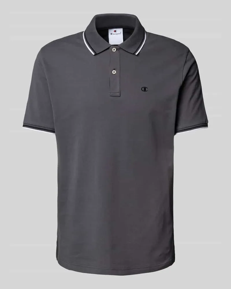 Champion Regular Fit Poloshirt mit Logo-Stitching 
