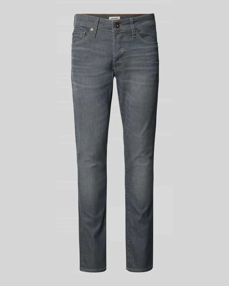 Jack & Jones Jeans mit 5-Pocket-Design Modell 'GLENN 