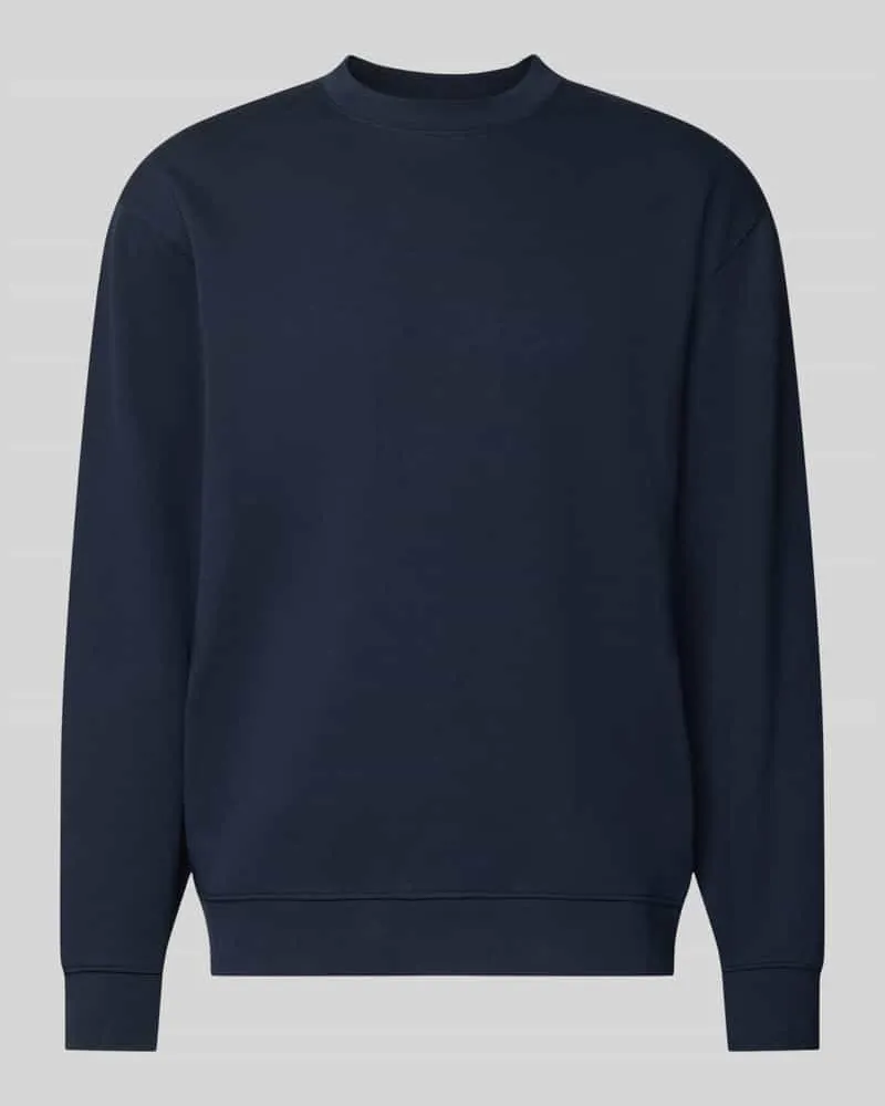 Selected Slim Fit Pullover aus reiner Baumwolle 'TOM Marine