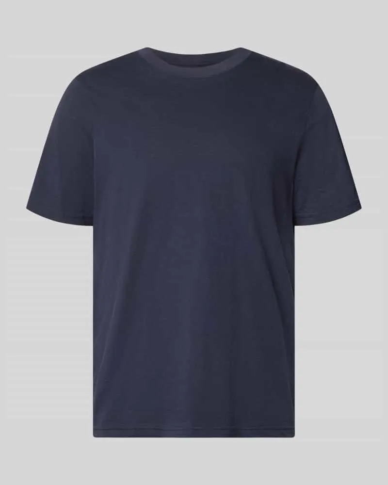 McNeal Regular Fit T-Shirt mit Rundhalsausschnitt Dunkelblau