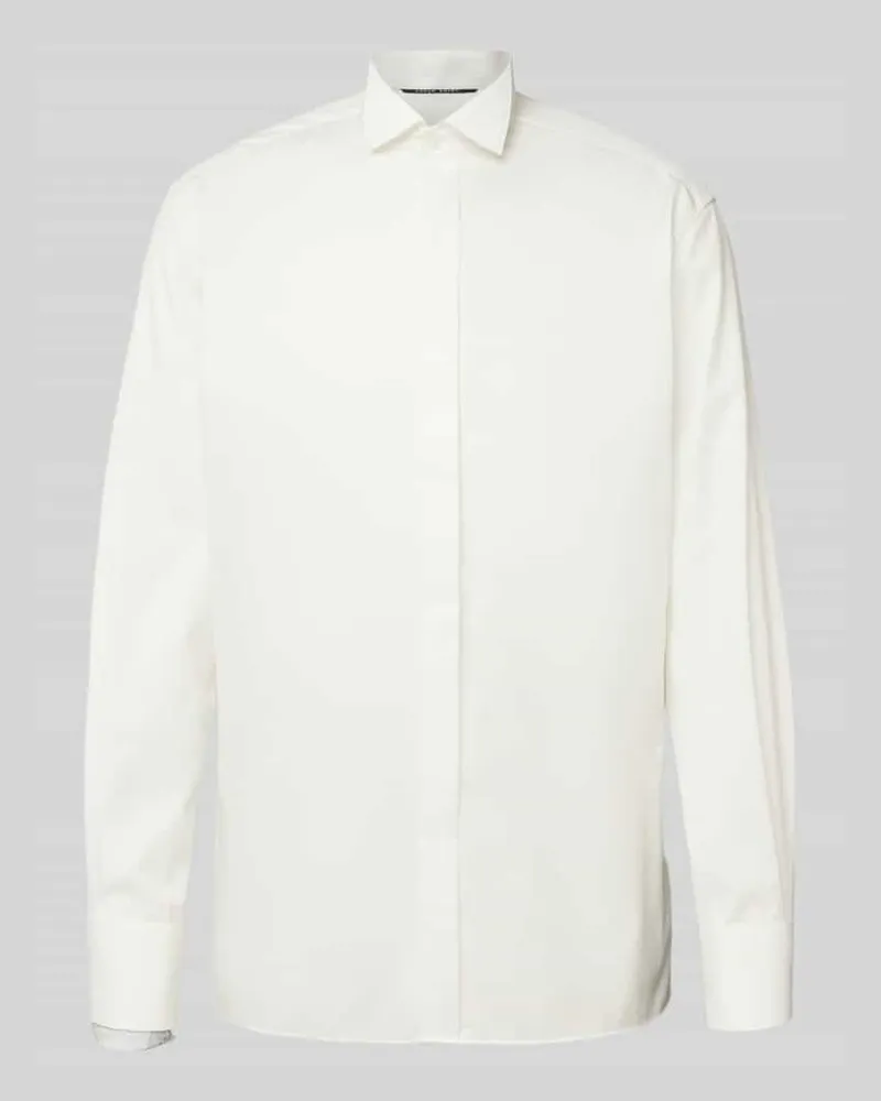 Eterna Regular Fit Smokinghemd aus Twill 