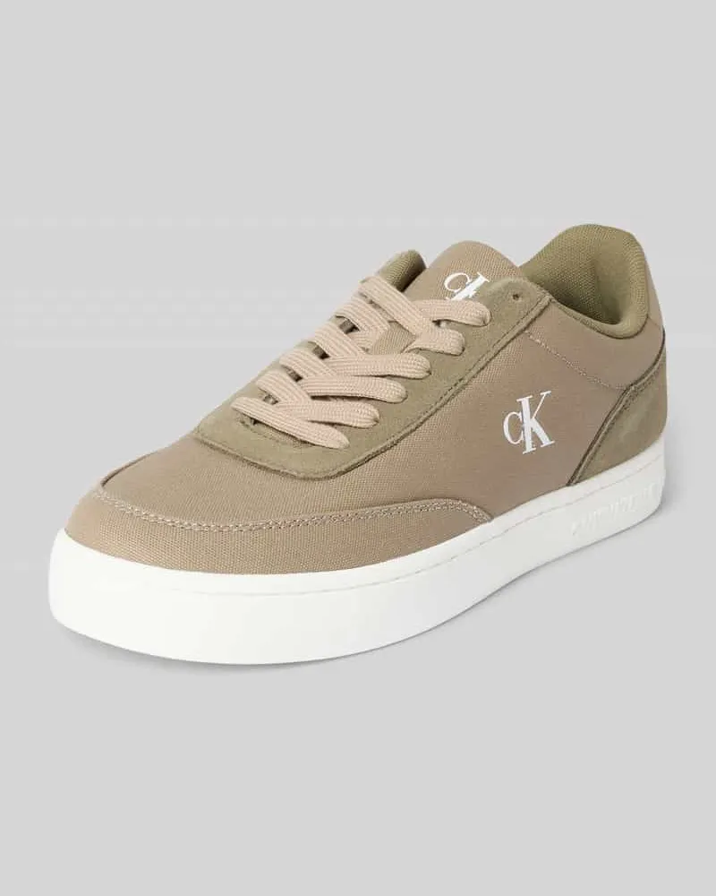 Calvin Klein Sneaker mit Logo-Details Mud