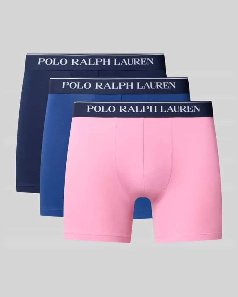 Ralph Lauren Trunks aus Baumwoll-Mix im 3er-Pack Pink