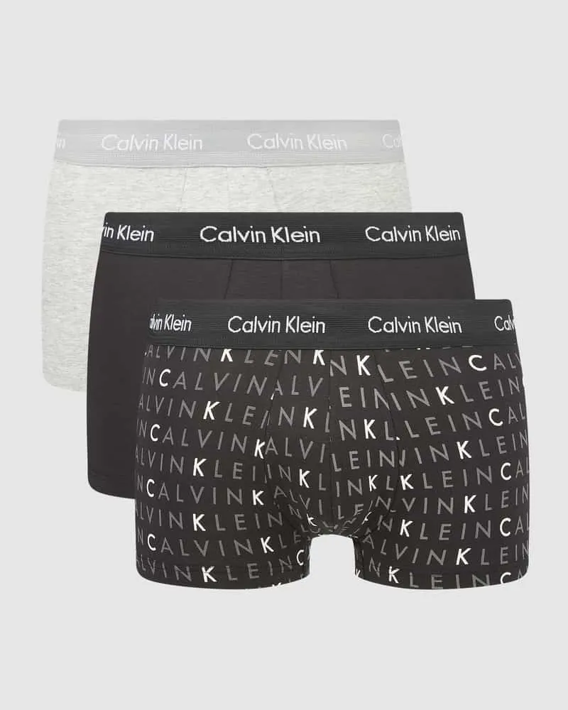 Calvin Klein Trunks im 3er-Pack - kurzes Bein 