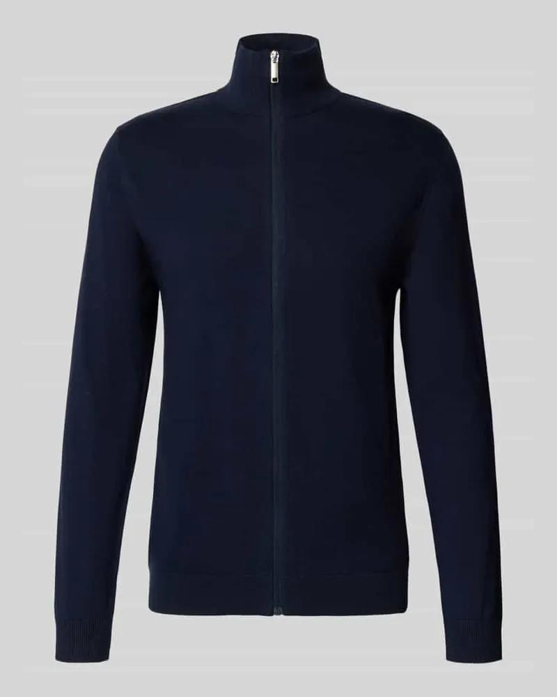 Selected Homme Regular Fit Strickjacke aus reiner Baumwolle Modell 'BERG 