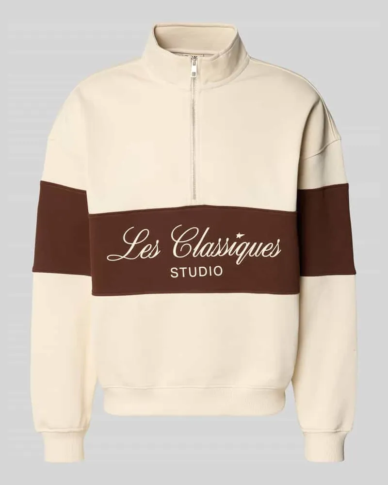 Only & Sons Oversized Troyer aus reiner Baumwolle Modell 'LES CLASSIQUES Offwhite