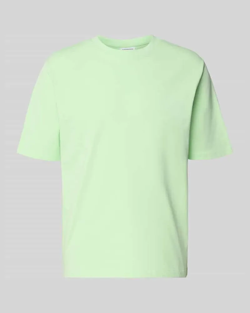 Lindbergh Oversized T-Shirt mit Rundhalsausschnitt Hellgruen