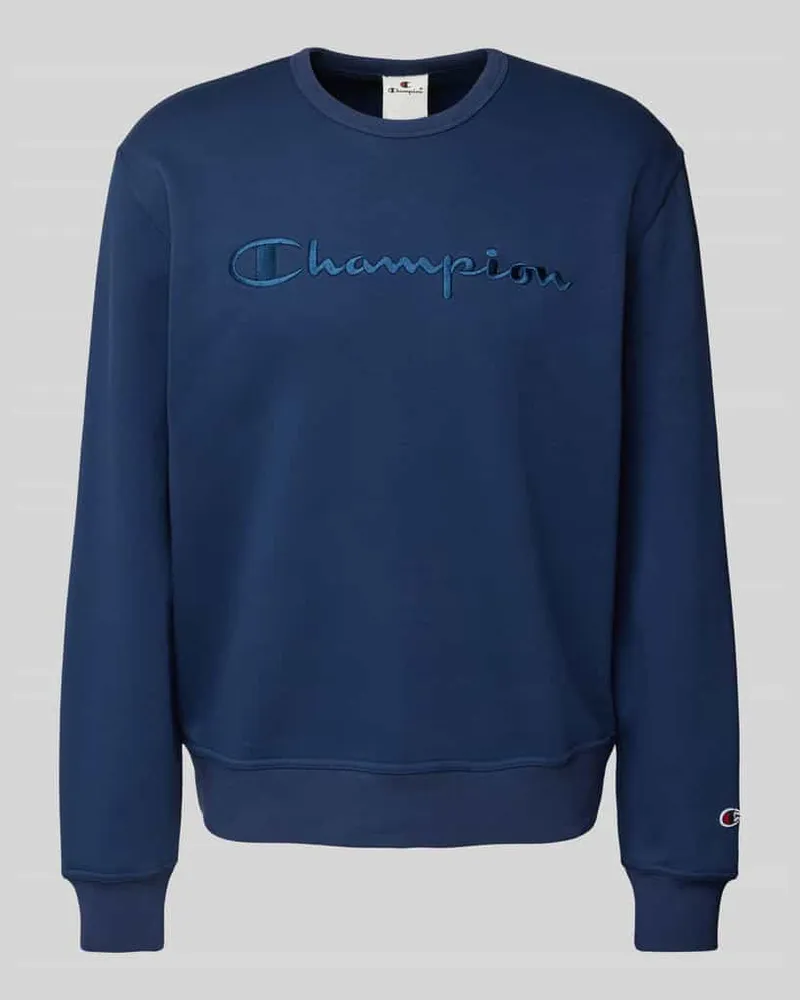 Champion Sweatshirt mit Label-Stitching 