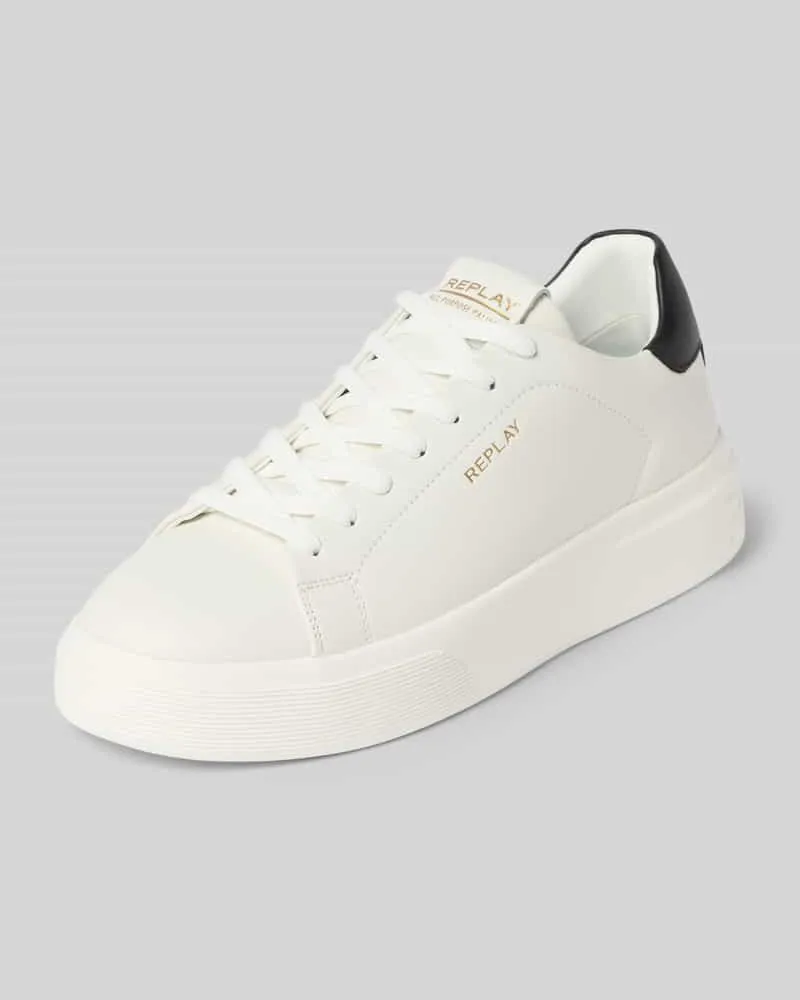 Replay Sneaker mit Logo-Details Modell 'NOTTING Weiss