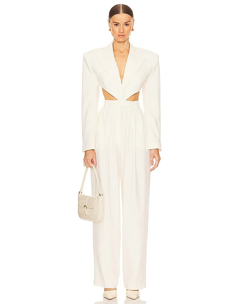 Ronny Kobo JUMPSUIT AMSCHEL in Ivory Ivory