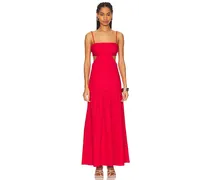 MAXIKLEID CUT OUT in Red
