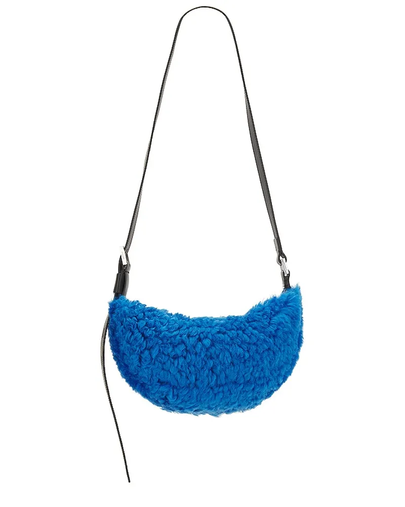 AllSaints TASCHE HALF MOON in Blue Blue