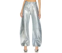 JEANS FREDERIC in Metallic Silver