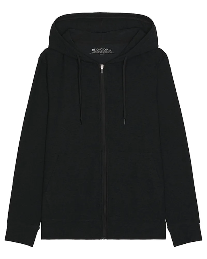 BEYOND YOGA HOODIE in Black Black