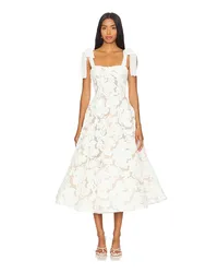 BRONX AND BANCO MIDI-KLEID SABRINA in Cream Cream