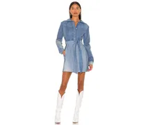 KLEID TRENCH in Blue