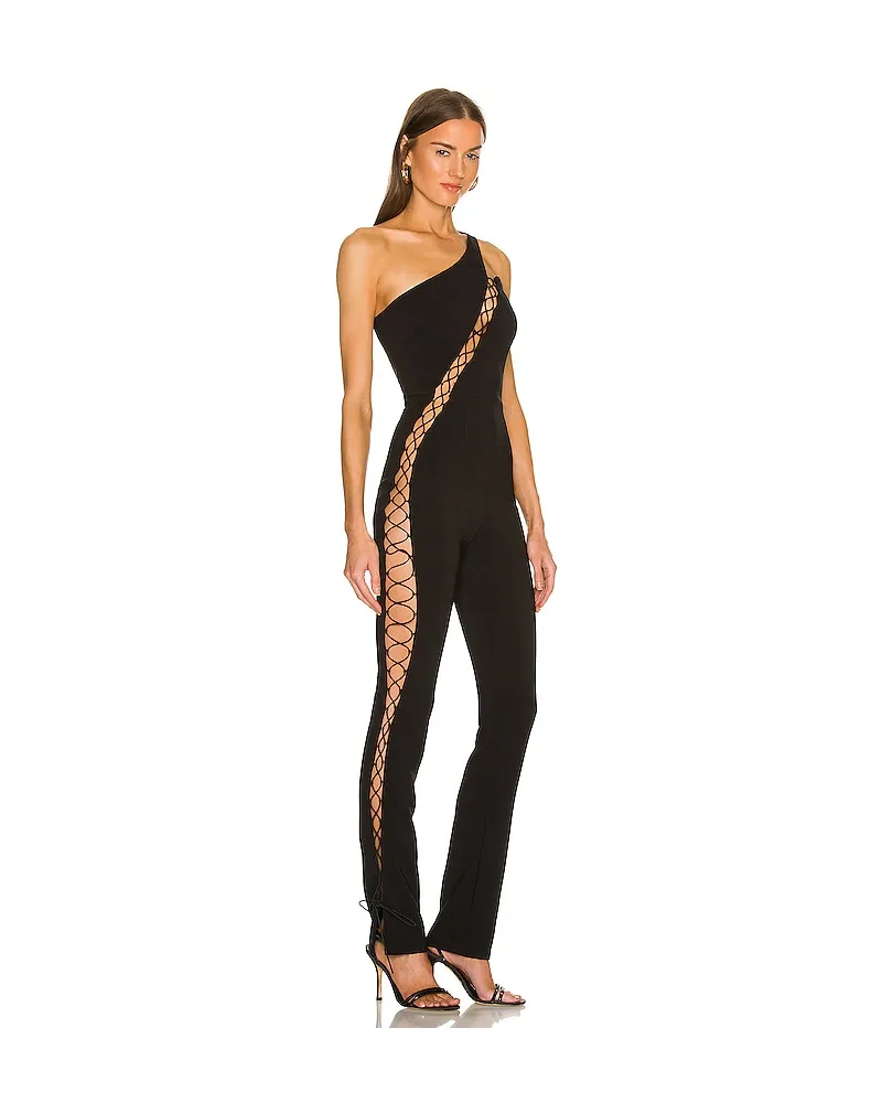 Michael Costello JUMPSUIT ESSEX in Black Black