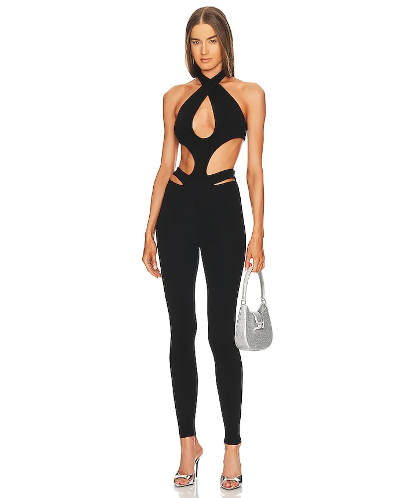 Michael Costello JUMPSUIT GEMI in Black Black