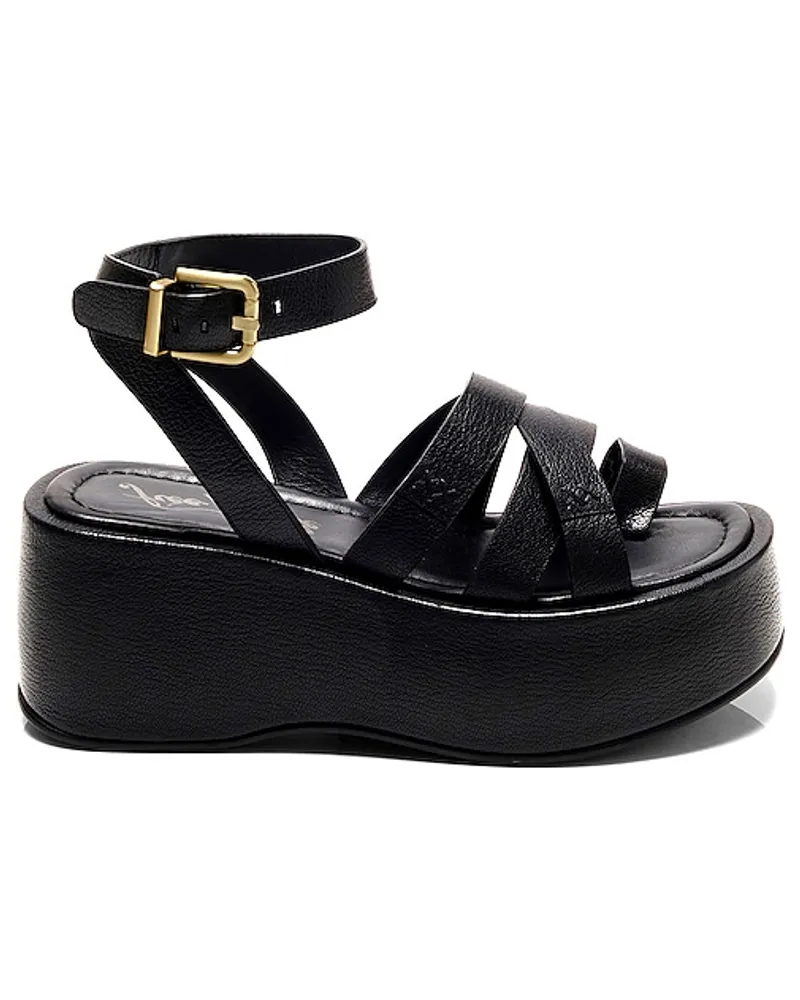 Free People PLATEAUSANDALEN HAZEL in Black Black