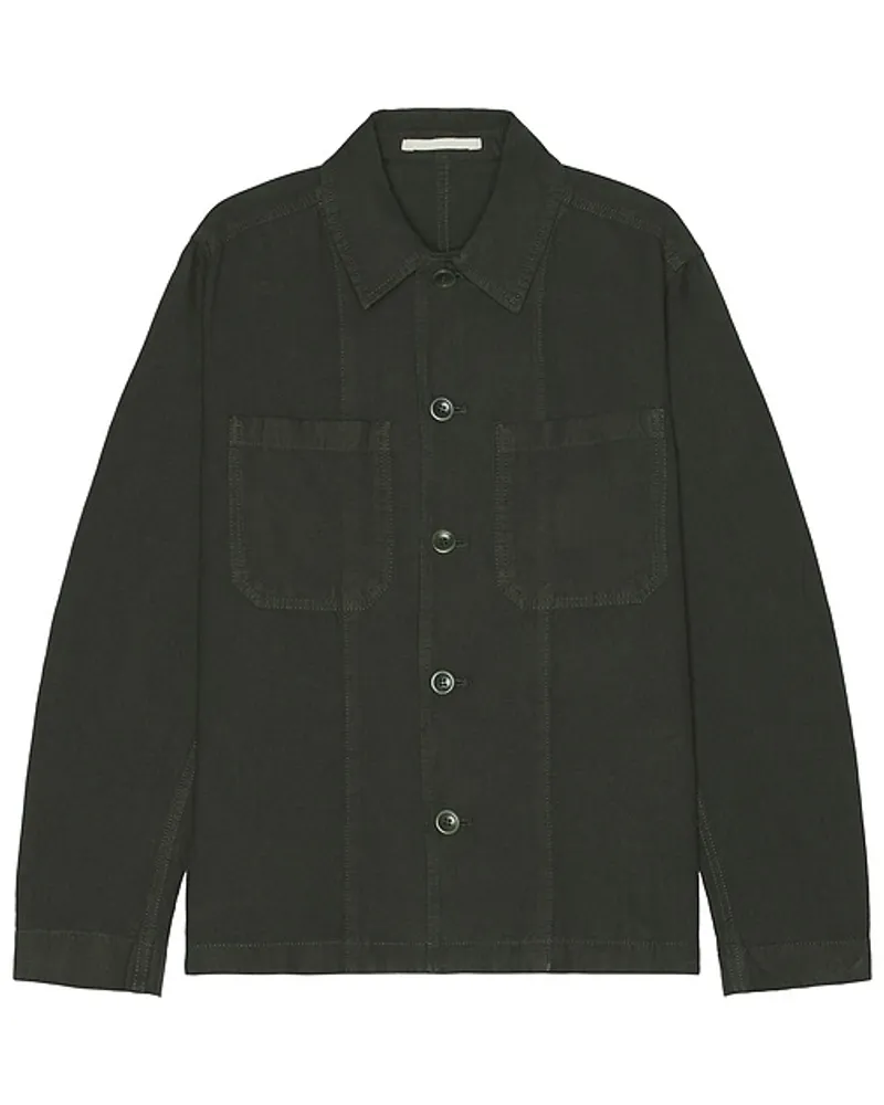 Norse Projects JACKE in Dark Green Dark