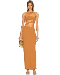 Michael Costello ABENDKLEID TORY in Brown Brown