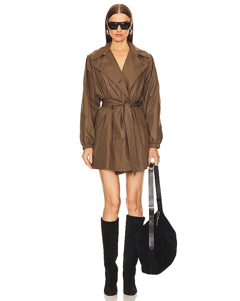 Étoile Isabel Marant TRENCHCOAT CARLOTA in Tan Tan