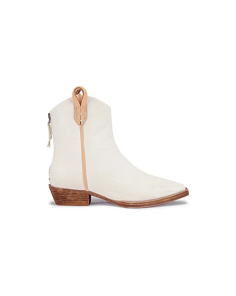 Free People BOOT WESLEY ANKLE in Ivory Ivory